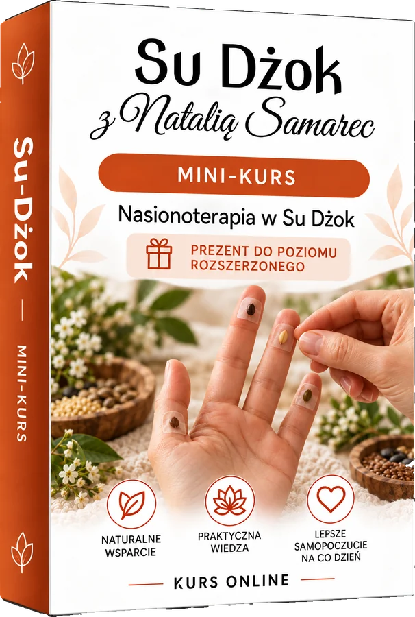 Okładka mini-kursu: Nasionoterapia w Su Dżok